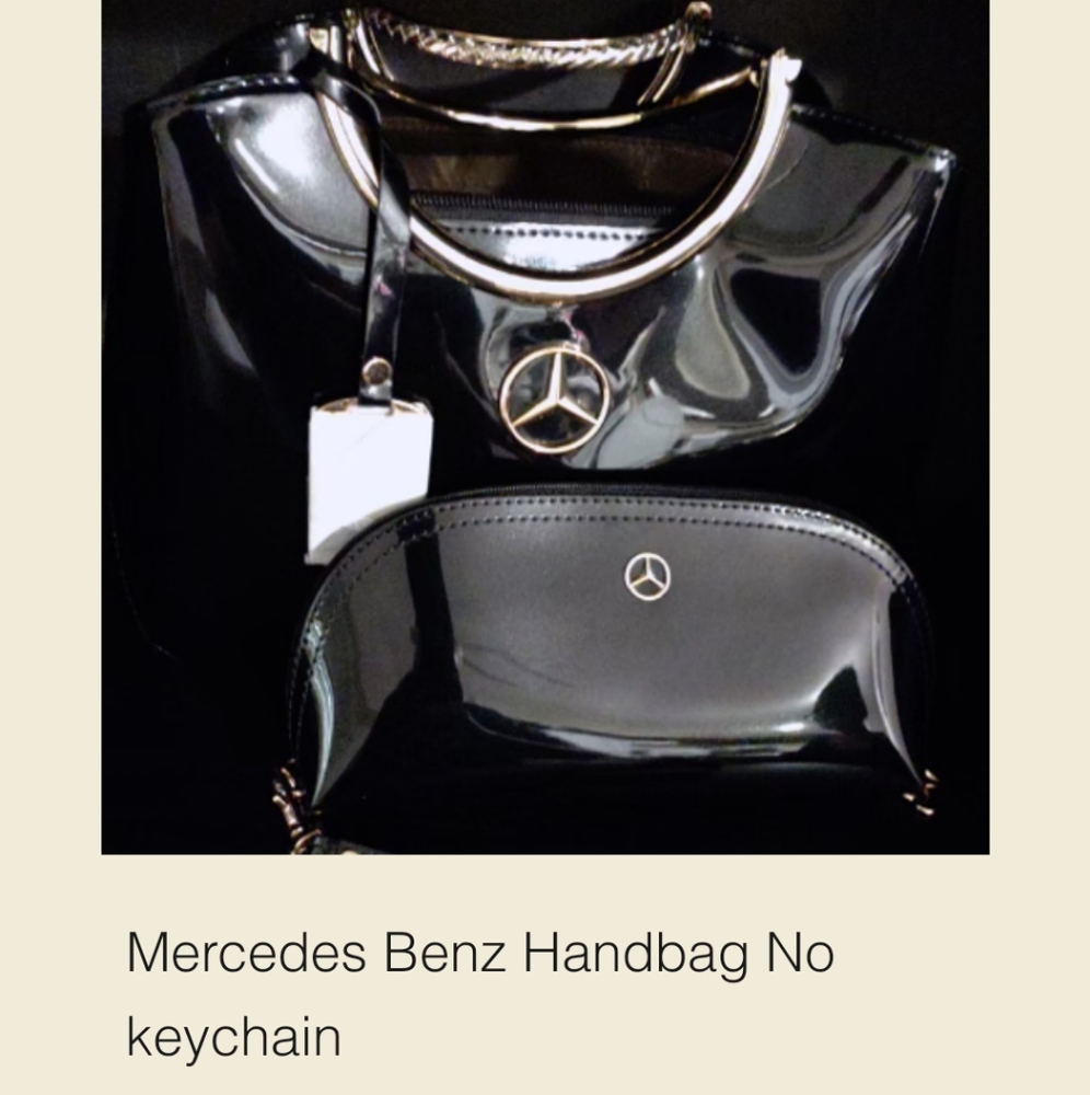 Mercedes Benz handbags with keychain and wallet included